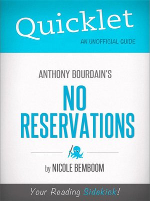 cover image of Quicklet on Anthony Bourdain's No Reservations